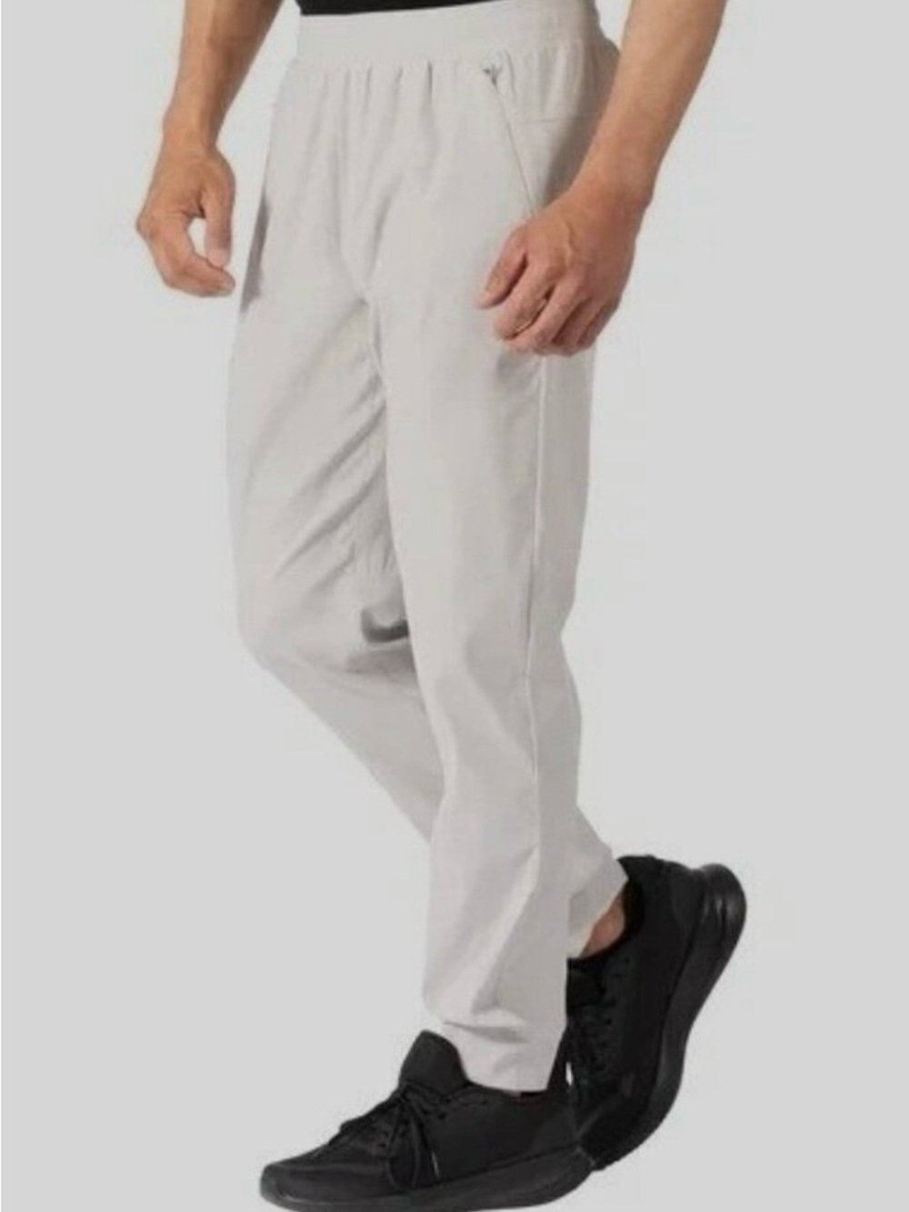 Soybu Men's Light Gray Performance Joggers